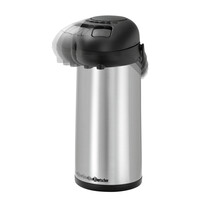 Pump jug | Stainless steel | Double wall | 5 Liters | 245x181x428mm