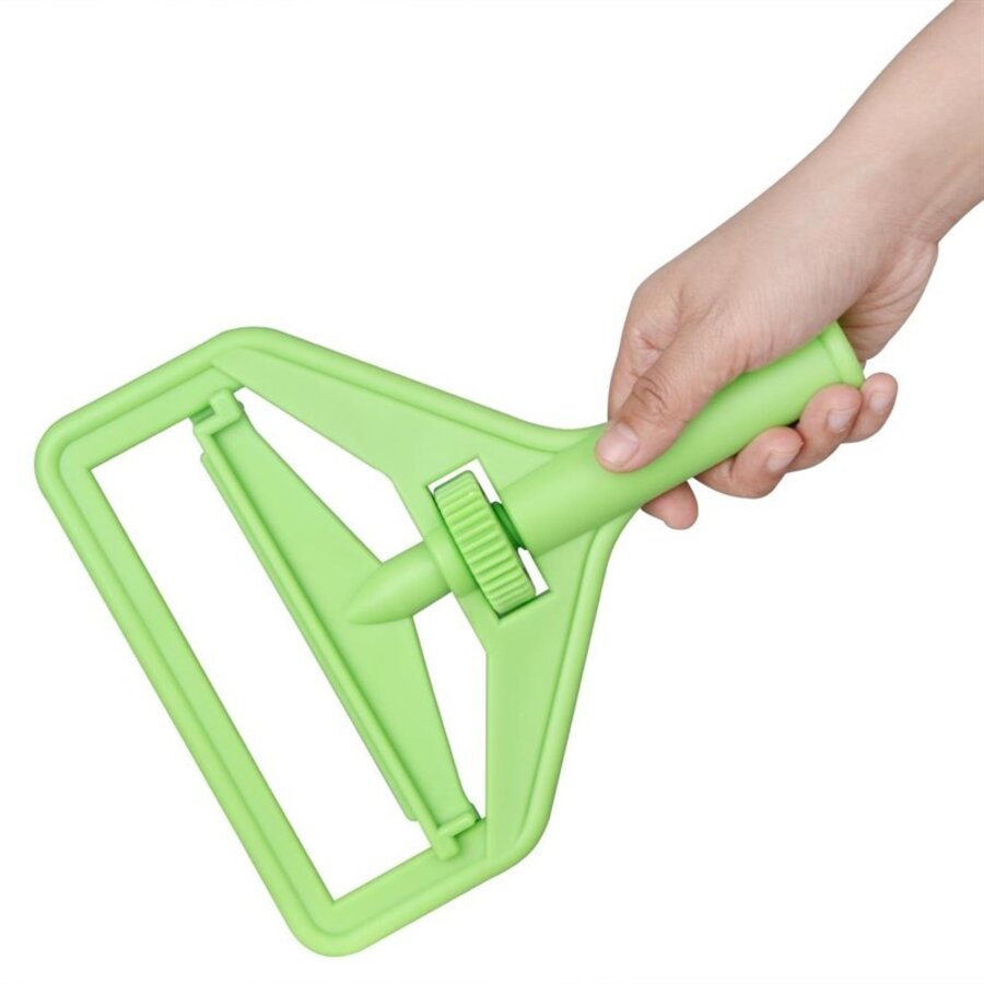 Pince à balai verte | Système Connect | 4,3 (h) x 23 (l) x 18,3 (l) cm