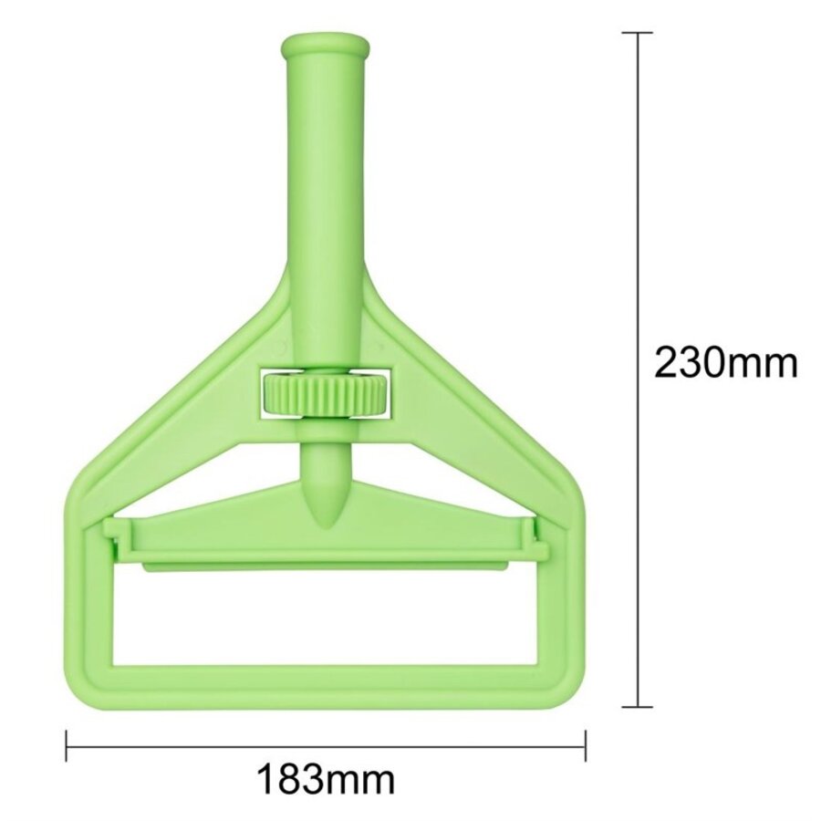 Mopklem Groen | Connect Systeem | 4,3(h) x 23(b) x 18,3(l) cm