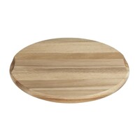 Rundes Schild aus Akazienholz | Für Kuppel Ø 280 mm | 2 (H) x 33 (Ø) cm