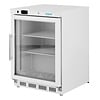 HorecaTraders Under-counter Display Freezer | Glass Door | 150 L | -18°C to -22°C | 85.5(h)x60(w)x58.5(d) cm