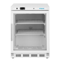 Congélateur vitré sous comptoir | Porte vitrée | 150 L | -18 °C à -22 °C | 85,5 (H) x 60 (L) x 58,5 (P) cm