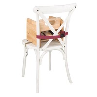 Kindersitz aus Holz | Stapelbar | Maximalgewicht 15 kg | 28,4 (H) x 29,7 (B) x 29,9 (L) cm