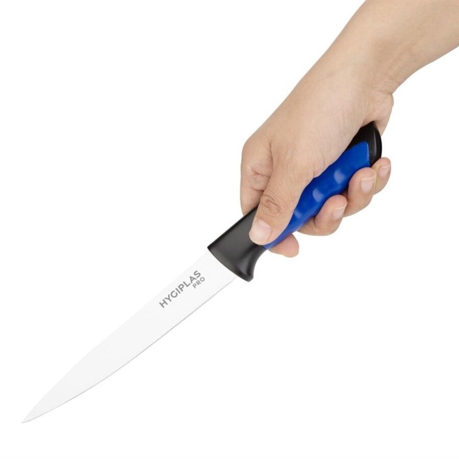 Fileermes Blauw | 15 cm | RVS