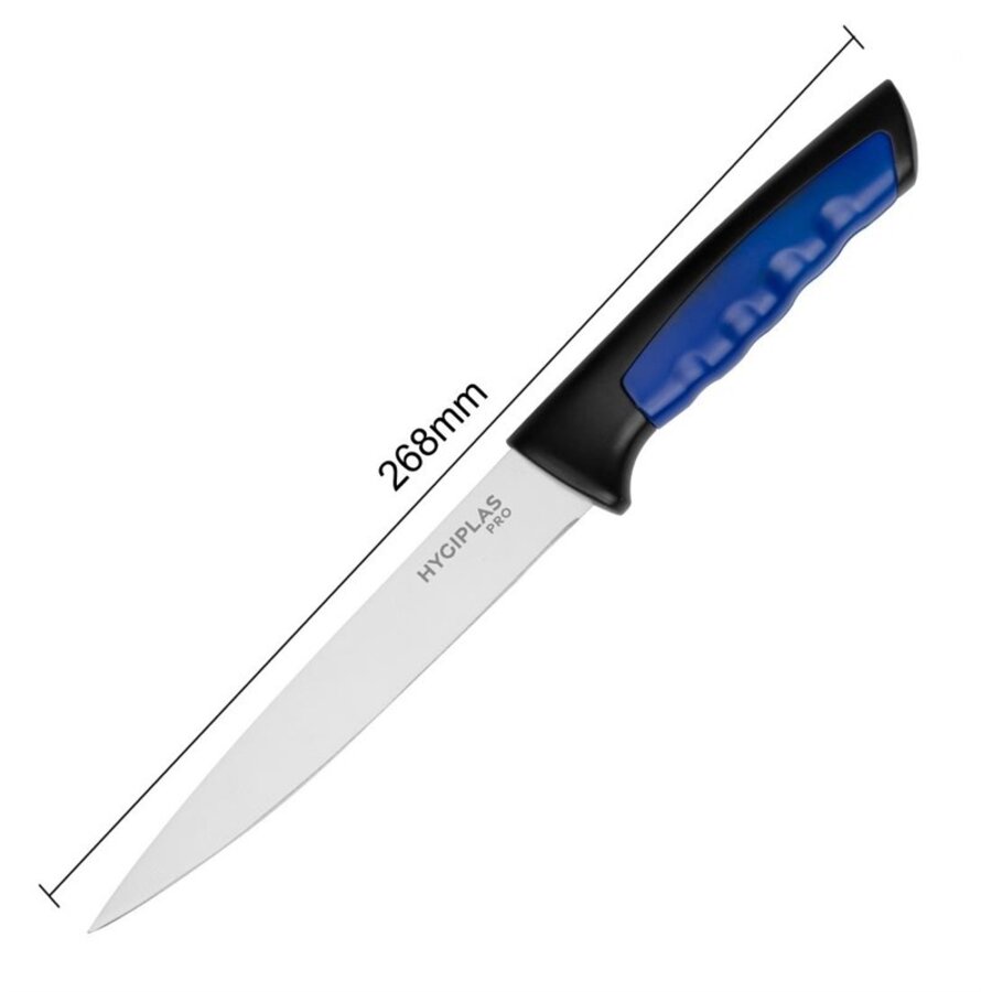 Fileermes Blauw | 15 cm | RVS