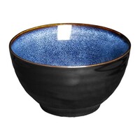 Kommen met Voet | Blauw | 150(Ø)x84(H)mm | 6 Stuks