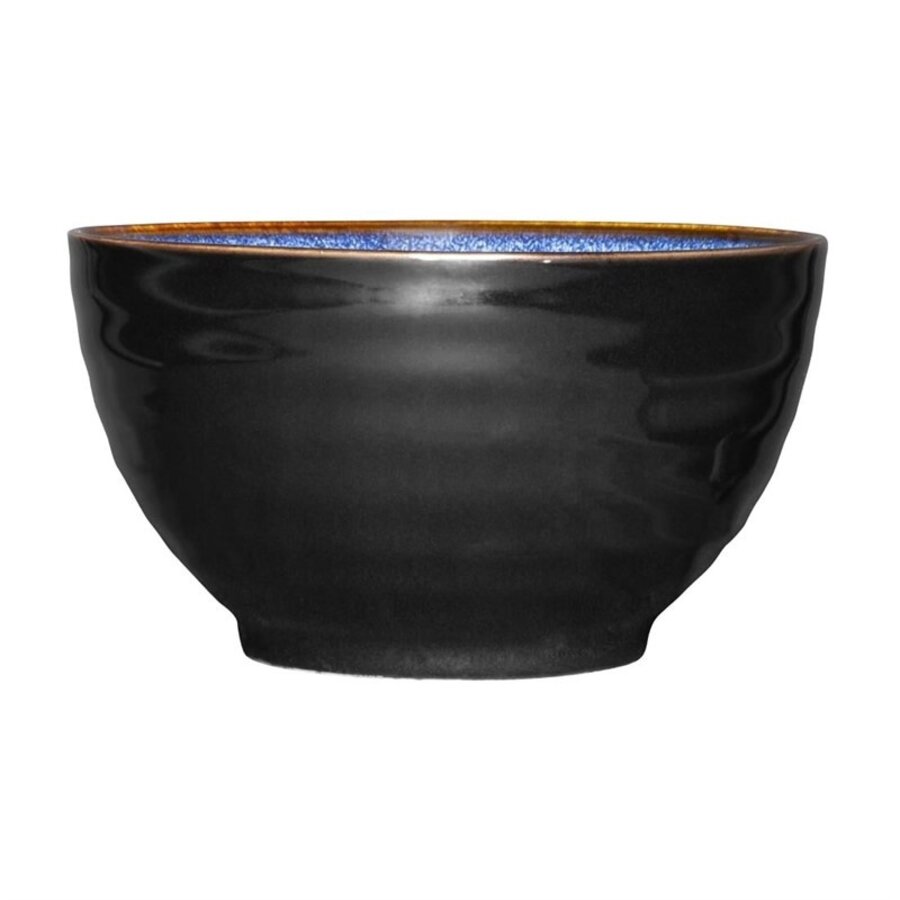 Kommen met Voet | Blauw | 150(Ø)x84(H)mm | 6 Stuks