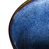 Kommen met Voet | Blauw | 150(Ø)x84(H)mm | 6 Stuks
