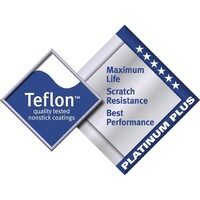 Professionele Koekenpan 40 cm Aluminium Antiaanbaklaag Teflon Platinum Plus