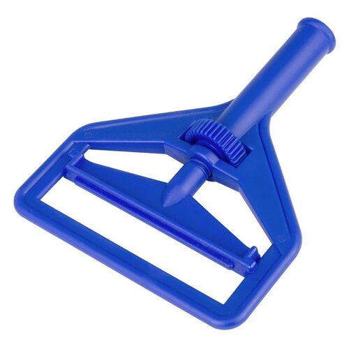  HorecaTraders Mop Clip Blau | Verbindungssystem | 4,3 (H) x 23 (B) x 18,3 (L) cm 