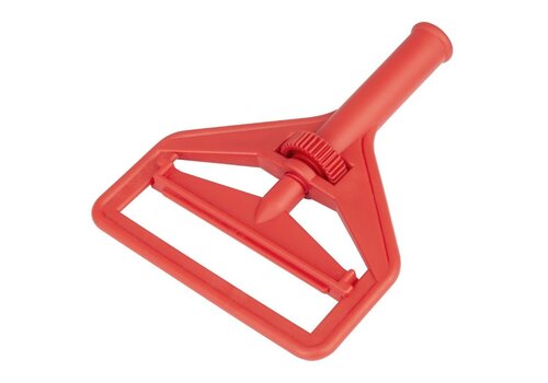  HorecaTraders Mopphalterung Rot | Connect System | 4,3 (H) x 23 (B) x 18,3 (L) cm 