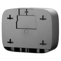 Paper Towel Dispenser Narrow | Black | Wall Mount | 21.8(h) x 27.1(w) x 10.7(d)cm