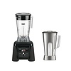 HorecaTraders Blender de cuisine avec bol supplémentaire | 2 L | 1500 W | 45,7 (H) x 21,5 (L) x 20,9 (P) cm