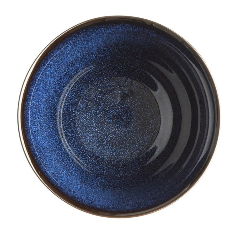 Bols sur pied | Bleu nuit | 33 cl | 115 (Ø) x 70 (H) mm | Lot de 8