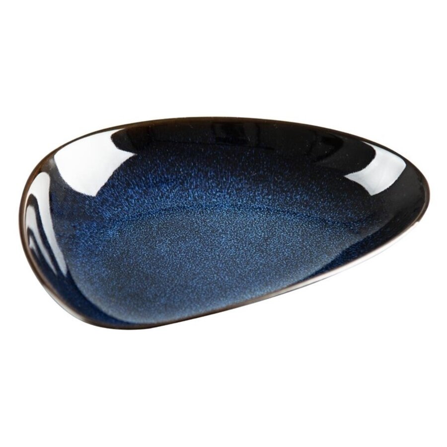 Dreieckige Schalen | Mitternachtsblau | 4 (H) x 17,5 (B) x 22,8 (L) cm | 6 Stück