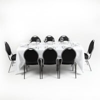 Opvouwbare Tafel | Wit | 73,8(h) x 182,1(b) x 76(d)cm