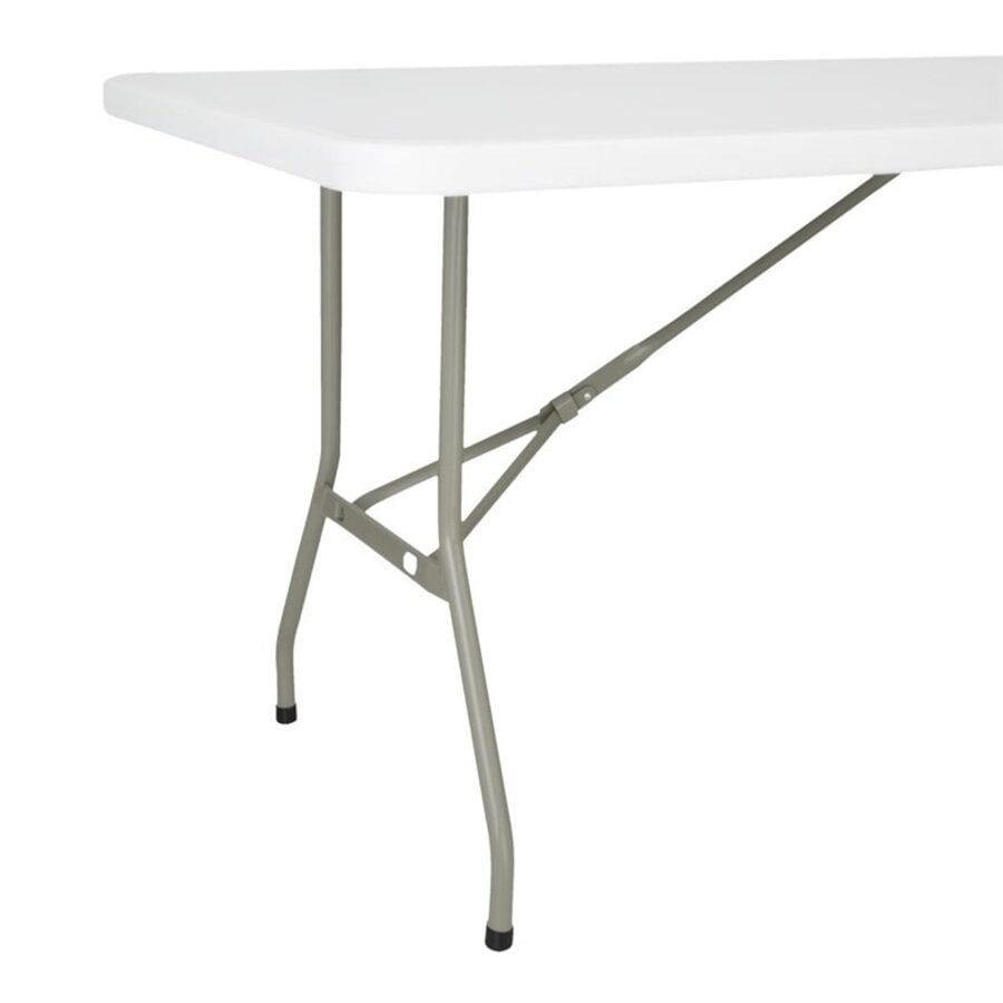 Opvouwbare Tafel | Wit | 73,8(h) x 182,1(b) x 76(d)cm