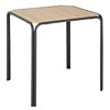 HorecaTraders Vierkante Tafel | Polywood | 700(L)x700(W)x730(H)mm