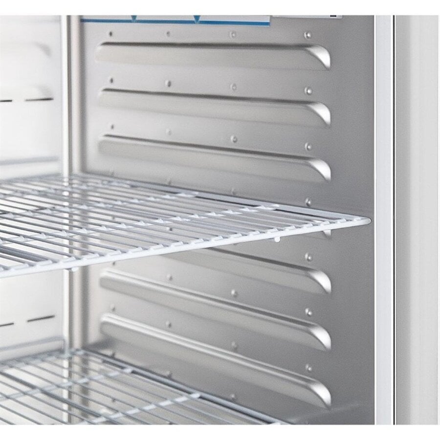 Gastronorm Vriezer | 600 Liter | RVS Deur | -18°C tot -22°C | 209(h) x 68(b) x 87,5(d)cm
