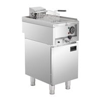 Elektrische Friteuse 8 Liter | 400V | 60°C tot +190°C | 85(h) x 40(b) x 60(d)cm