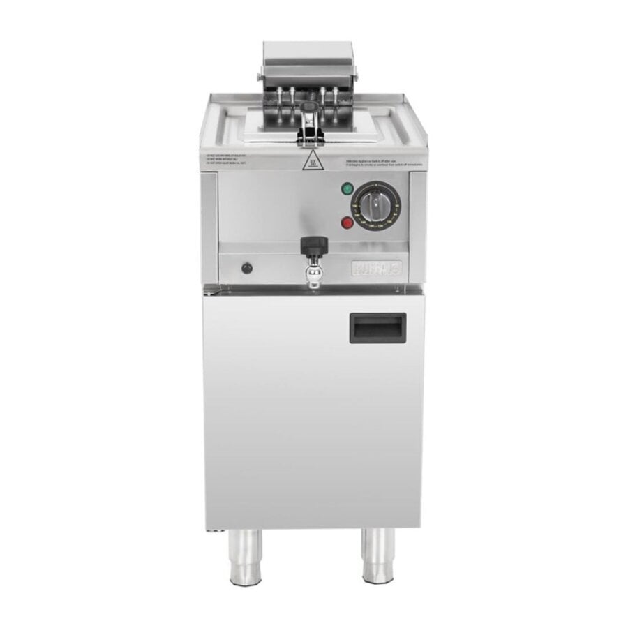 Electric Fryer 8 Liters | 400V | 60°C to +190°C | 85(h) x 40(w) x 60(d)cm