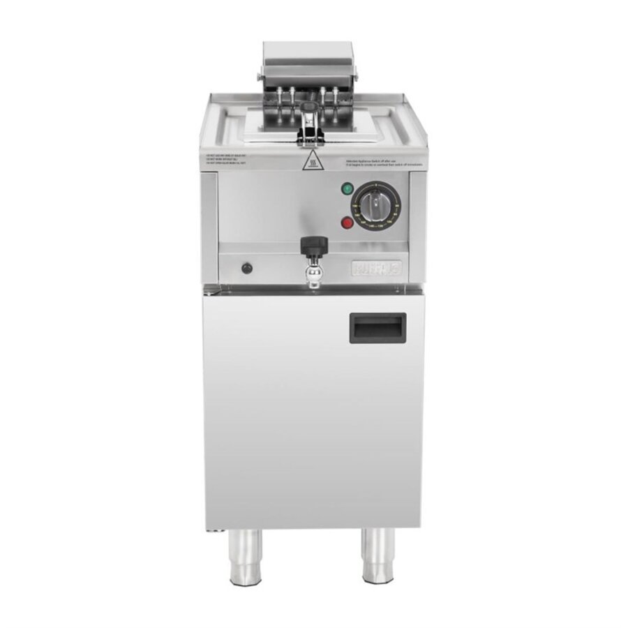Friteuse électrique 8 litres | 400 V | 60 °C à +190 °C | 85 (H) x 40 (L) x 60 (P) cm