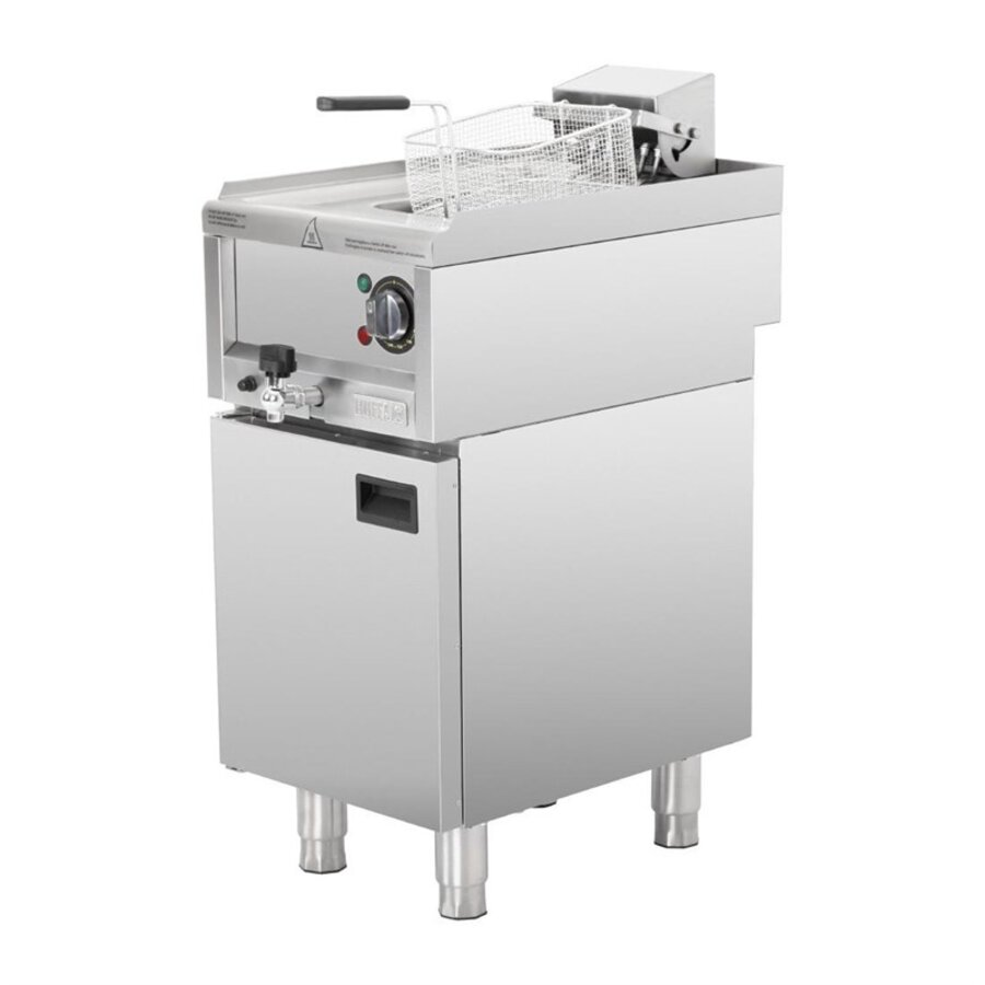 Friteuse électrique 8 litres | 400 V | 60 °C à +190 °C | 85 (H) x 40 (L) x 60 (P) cm