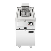 Elektrische Fritteuse 8 Liter | 400 V | 60 °C bis +190 °C | 85 (H) x 40 (B) x 60 (T) cm