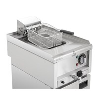 Friteuse électrique 8 litres | 400 V | 60 °C à +190 °C | 85 (H) x 40 (L) x 60 (P) cm
