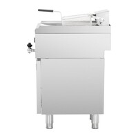 Elektrische Fritteuse 8 Liter | 400 V | 60 °C bis +190 °C | 85 (H) x 40 (B) x 60 (T) cm