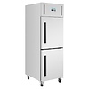 HorecaTraders Gastronorm-Kühlschrank | 600 Liter | 1 Tür | -2 °C bis +8 °C | 209 (H) x 68 (B) x 87,5 (T) cm