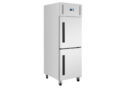  HorecaTraders Gastronorm Refrigerator | 600 Liters | 1 Door | -2°C to +8°C | 209(h) x 68(w) x 87.5(d)cm 