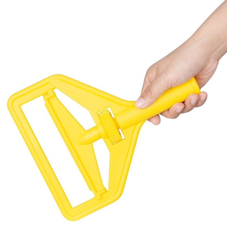 Mop clamp Yellow | Connect System | 4.3(h) x 23(w) x 18.3(l)cm