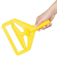Mop clamp Yellow | Connect System | 4.3(h) x 23(w) x 18.3(l)cm