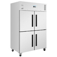 Gastronorm Refrigerator with Double Barn Door | 1200 Liters | 209(h) x 134(w) x 87.5(d)cm