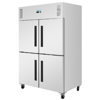Gastronorm Refrigerator with Double Barn Door | 1200 Liters | 209(h) x 134(w) x 87.5(d)cm