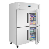 Gastronorm Refrigerator with Double Barn Door | 1200 Liters | 209(h) x 134(w) x 87.5(d)cm