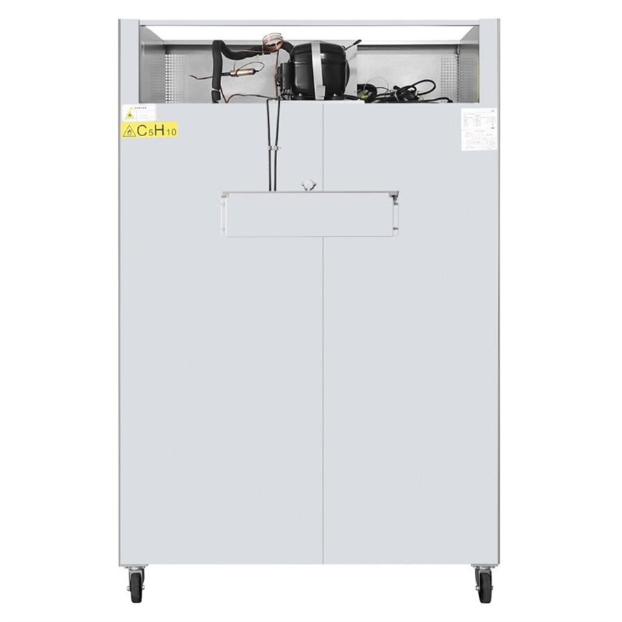 Gastronorm Refrigerator with Double Barn Door | 1200 Liters | 209(h) x 134(w) x 87.5(d)cm
