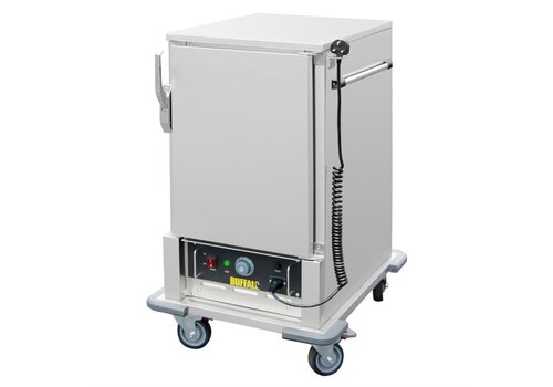  HorecaTraders Chariot de banquet | 7 x GN 1/1 | 30 °C à 85 °C | 96 (h) x 55,5 (l) x 77 (p) cm 