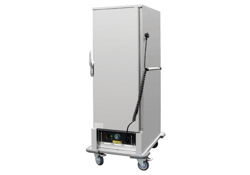  HorecaTraders Banketwagen | 15x GN 1/1 | 30°C tot 85°C | 150(h) x 55,5(b) x 77(d)cm 