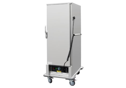  HorecaTraders Banquet trolley | 15x GN 1/1 | 30°C to 85°C | 150(h) x 55.5(w) x 77(d)cm 