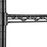 Stellingkast | 4 Legborden | Zwart | 1830 x 910 x 460 mm