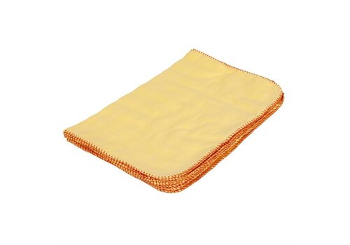  HorecaTraders Chiffons à poussière jaunes | 500 x 400 mm | Lot de 10 