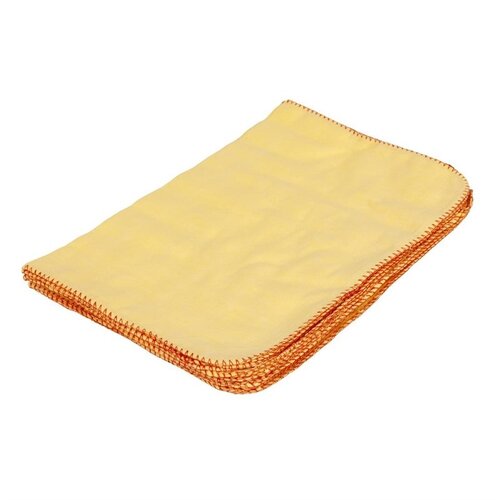  HorecaTraders Dust Cloths Yellow | 500x400 mm | 10 Pieces 