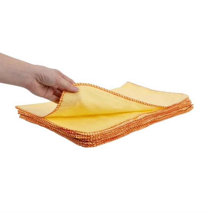 Gelbe Staubtücher | 500 x 400 mm | 10 Stück