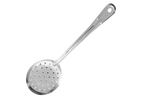  HorecaTraders Abschäumer aus perforiertem Edelstahl | 330 mm 