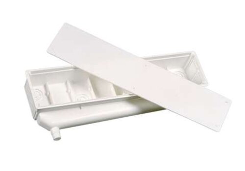  HorecaTraders Pre-installation box | Vertical Drain | Reversible | 427x95x65 mm 