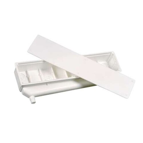  HorecaTraders Pre-installation box | Vertical Drain | Reversible | 427x95x65 mm 