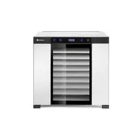 Voedseldroger | 10 Roosters | 1000 W | 230 V | 430x550x416 mm