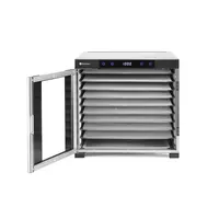 Voedseldroger | 10 Roosters | 1000 W | 230 V | 430x550x416 mm